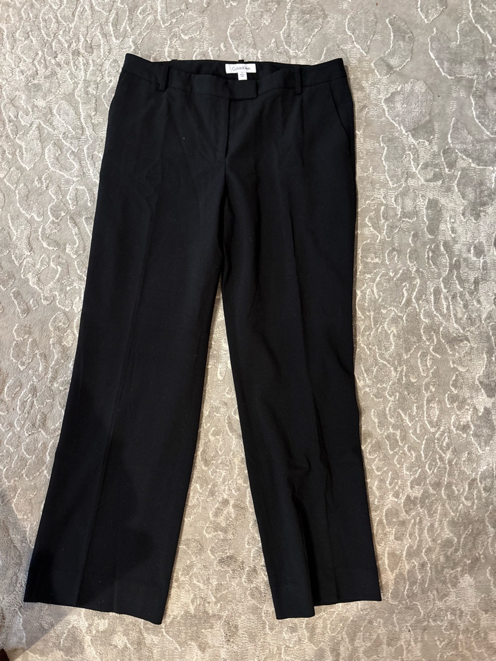Calvin Klein classic Black Women's Dress Trousers size 8 - Picture 2 of 8